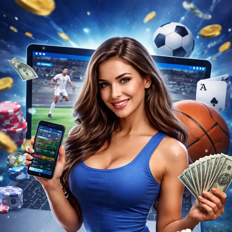 a9win mobile app interface on a smartphone